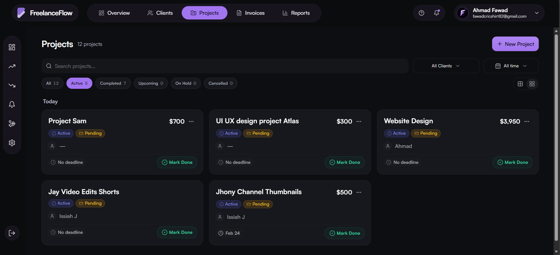 Organize every project